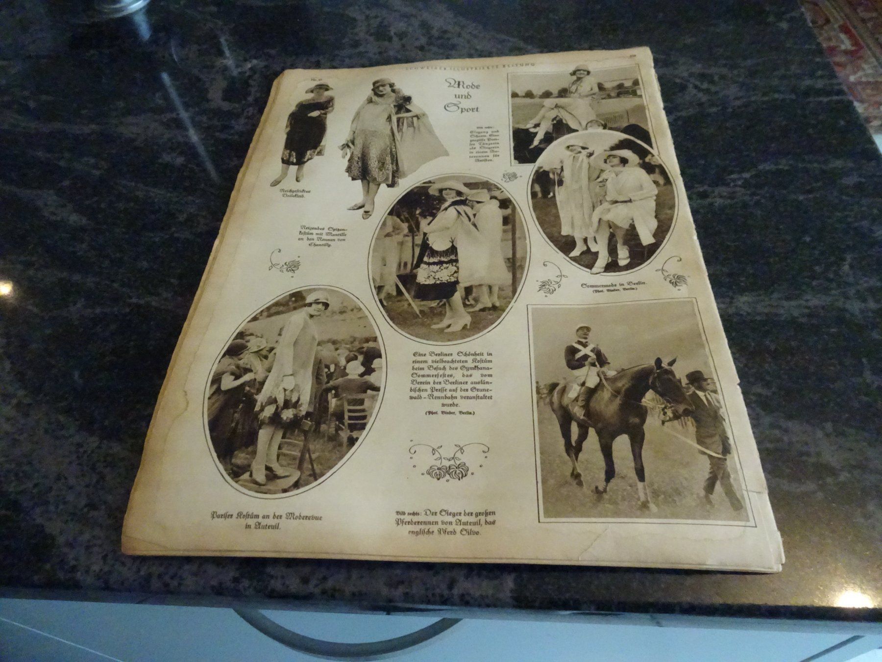 Revues & Magazines: Schweizer Illustrierte Zeitung"  Vom 2.Juli1925 Über 100 Jah – D'occasion à Zürich par Roulet 1
