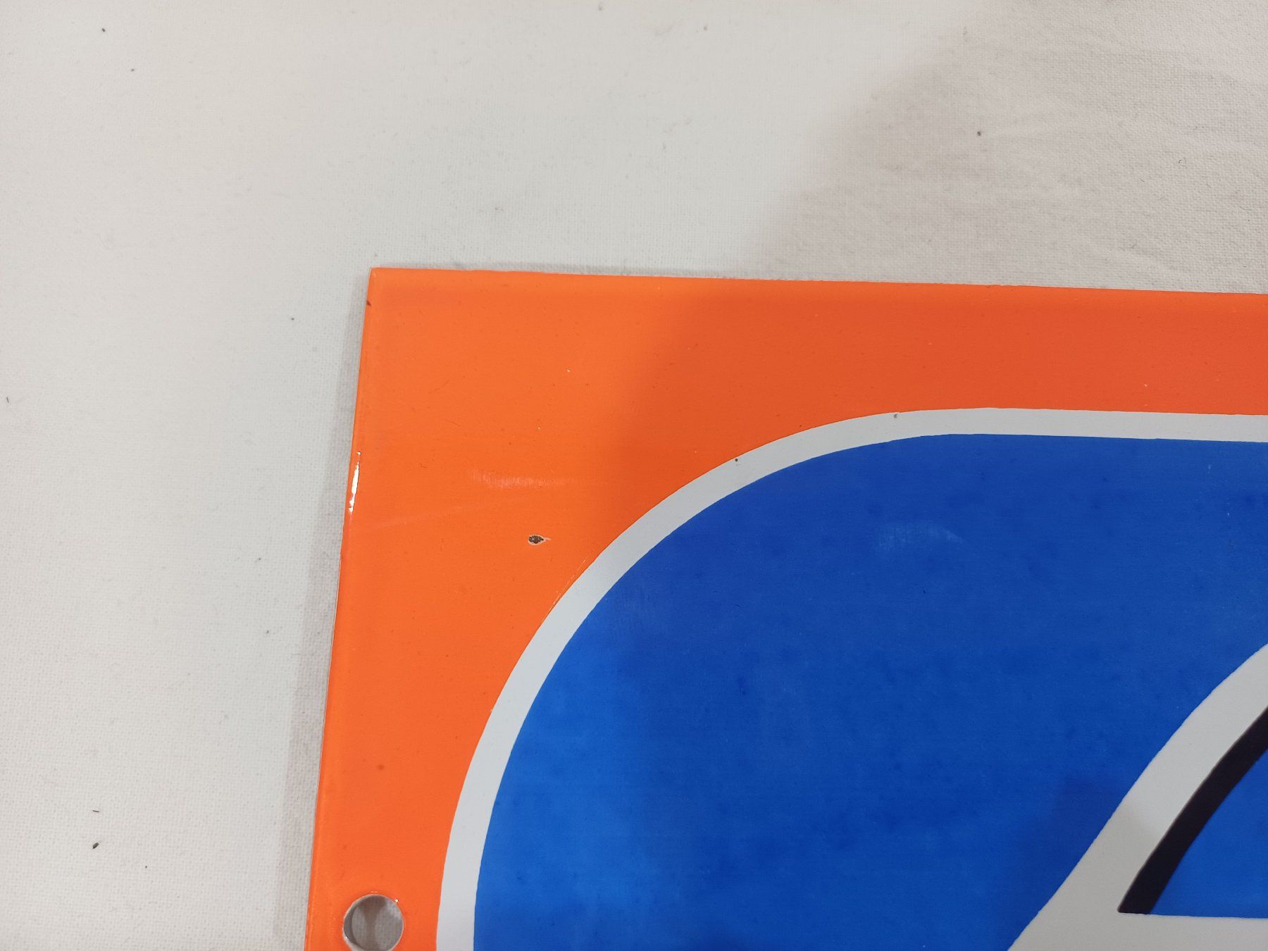 Ecriteaux: Original Agfacolor Emailschild – D'occasion à Luzern par IG_Arbeit 1