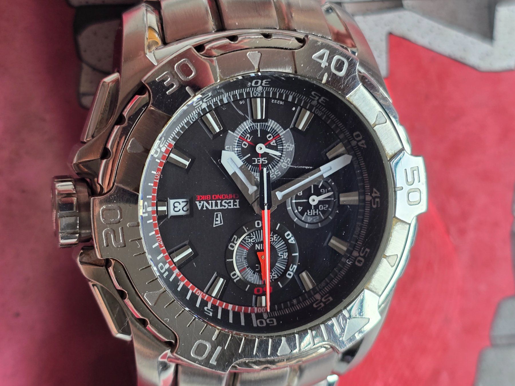 Festina Orologi: 555 Festina Chronograph Jumbo – Usato da Muri AG venduto da Corredor 4