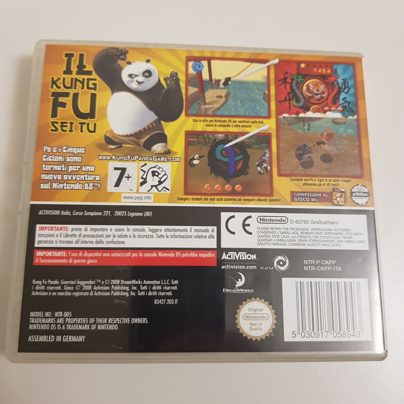 Nintendo Giochi: Kung Fu Panda - Nintendo DS – Usato da Münchenstein venduto da 2DGames 1