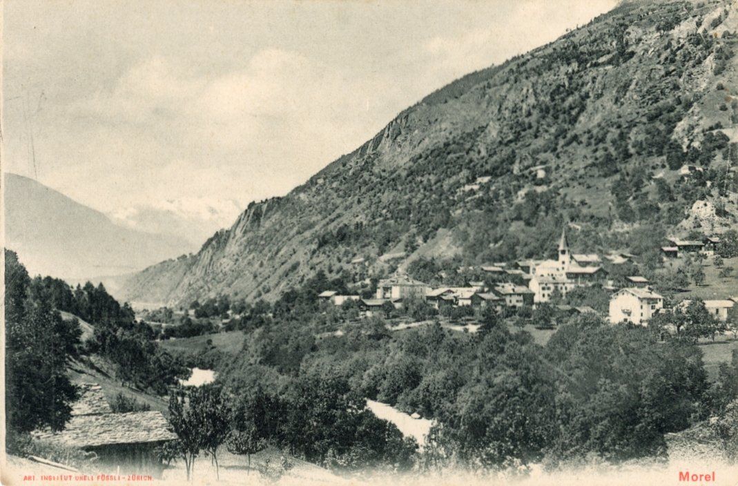 Cartoline postali: Mörel   VS – Usato da Brig venduto da Valcards54
