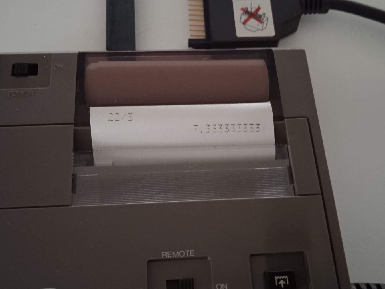 Sharp Taschenrechner: Sharp PC-1260 Pocket Computer mit CE-126P Printer! Top – Gebraucht aus Zollikofen von kom_2ddj 5