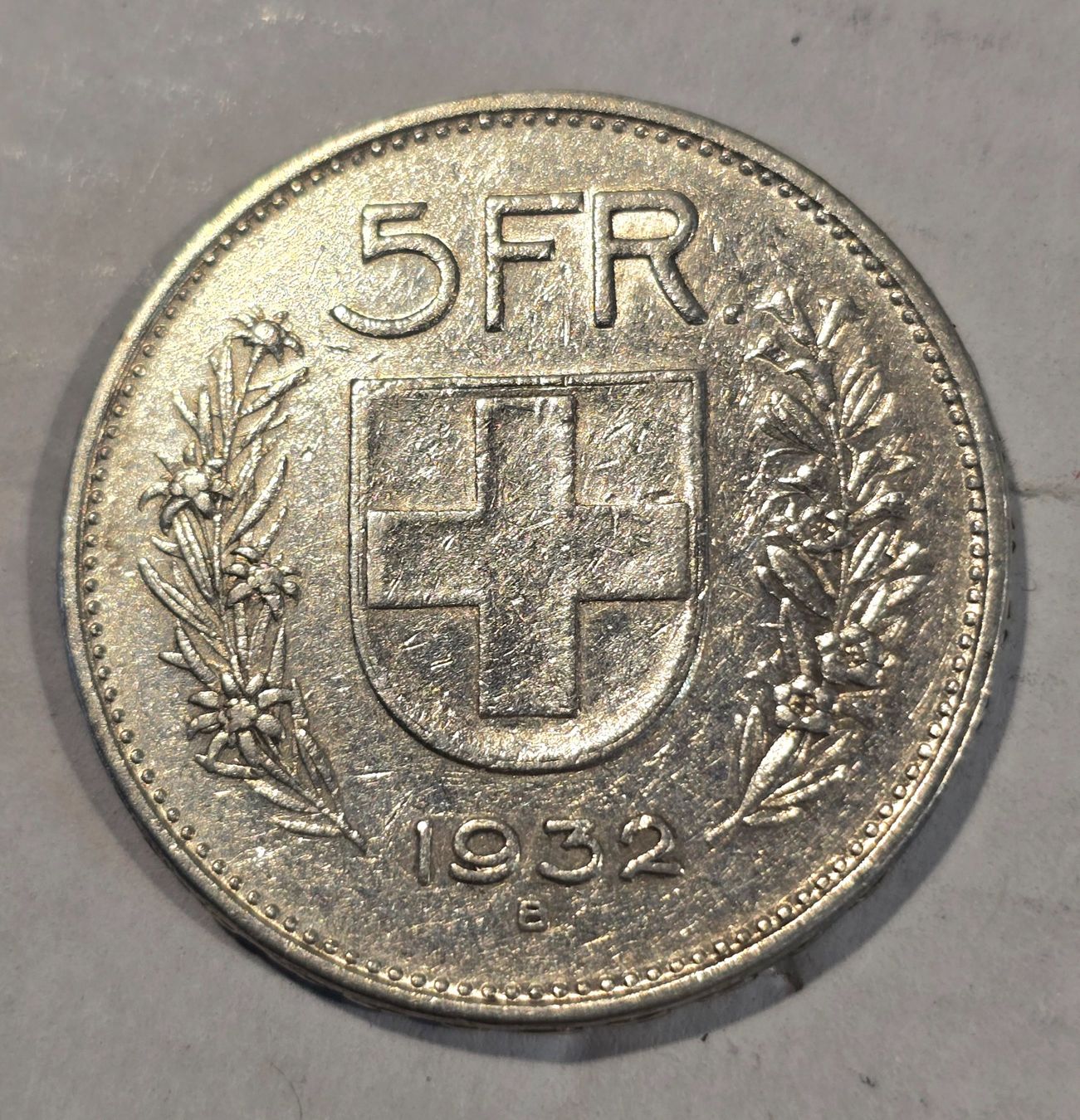 Tutti le monete: 5 Franken 1932 – Usato da Ennetbürgen venduto da 50shafali53