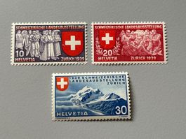 Briefmarke - Schweiz - Zürich 1939 - postfrisch