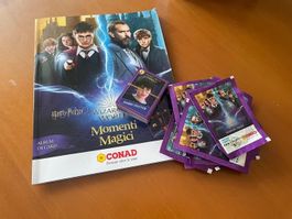 Harry Potter Album Italienisch mit Sticker zum einstecken .