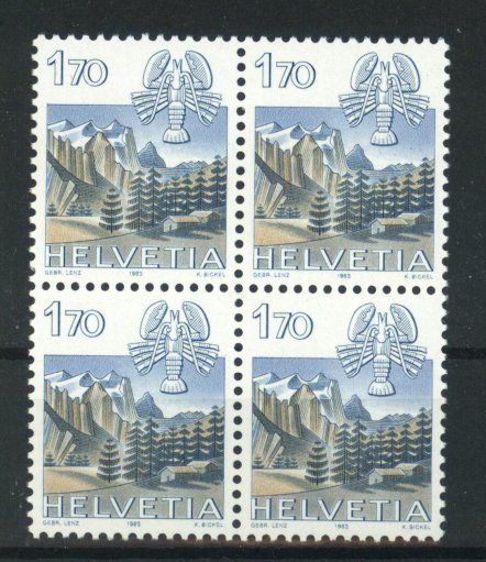 Tutti i francobolli: 1982–1986, Tierkreiszeichen Krebs ** – Usato da Willisau venduto da Vollstempel