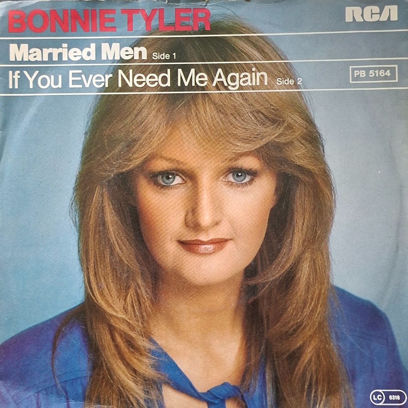 Dischi in vinile: Vinyl-Single Bonnie Tyler - Married Man – Usato da Langenthal venduto da Modo39