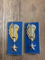 Originale italienische Kragenspiegel der Fallschirmjäger-Bri