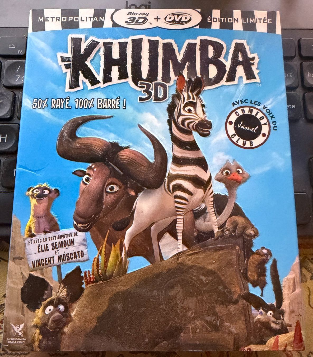Tutti i DVDs: Blu-ray 3D & 2D + DVD Khumba (2013) – Usato da Semsales venduto da __Florian__ 1