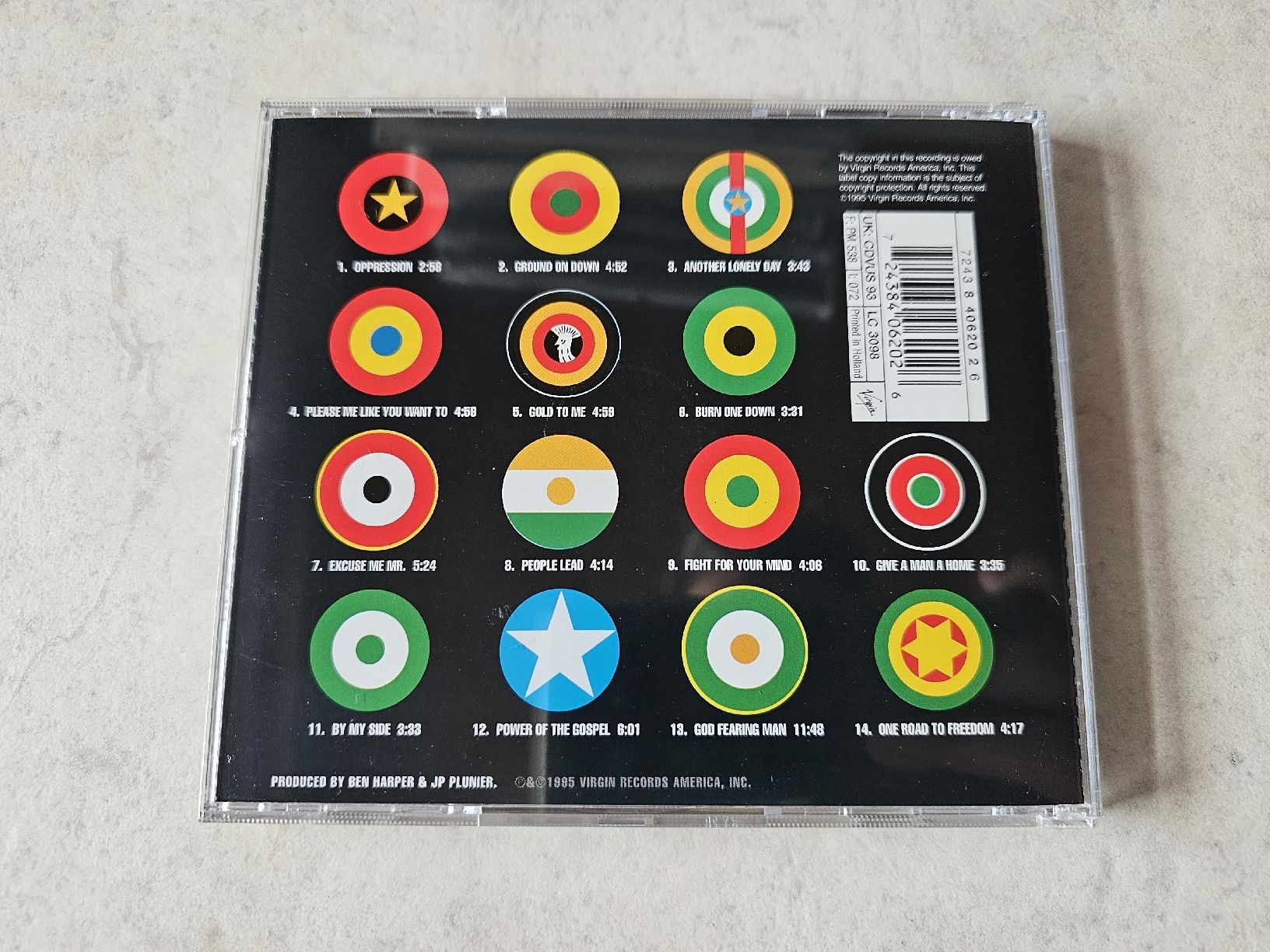 CD: Ben Harper  -  Fight For Your Mind – Usato da Schneisingen venduto da backstore24 1