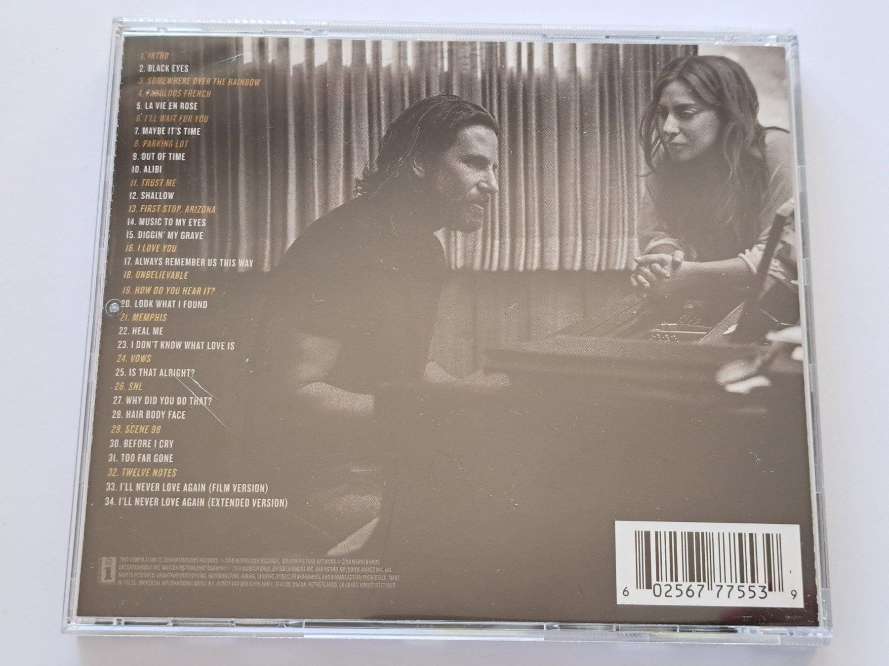 CDs: Cd Original Soundtrack A Star is born  – Gebraucht aus Pully von bro_n52j 1