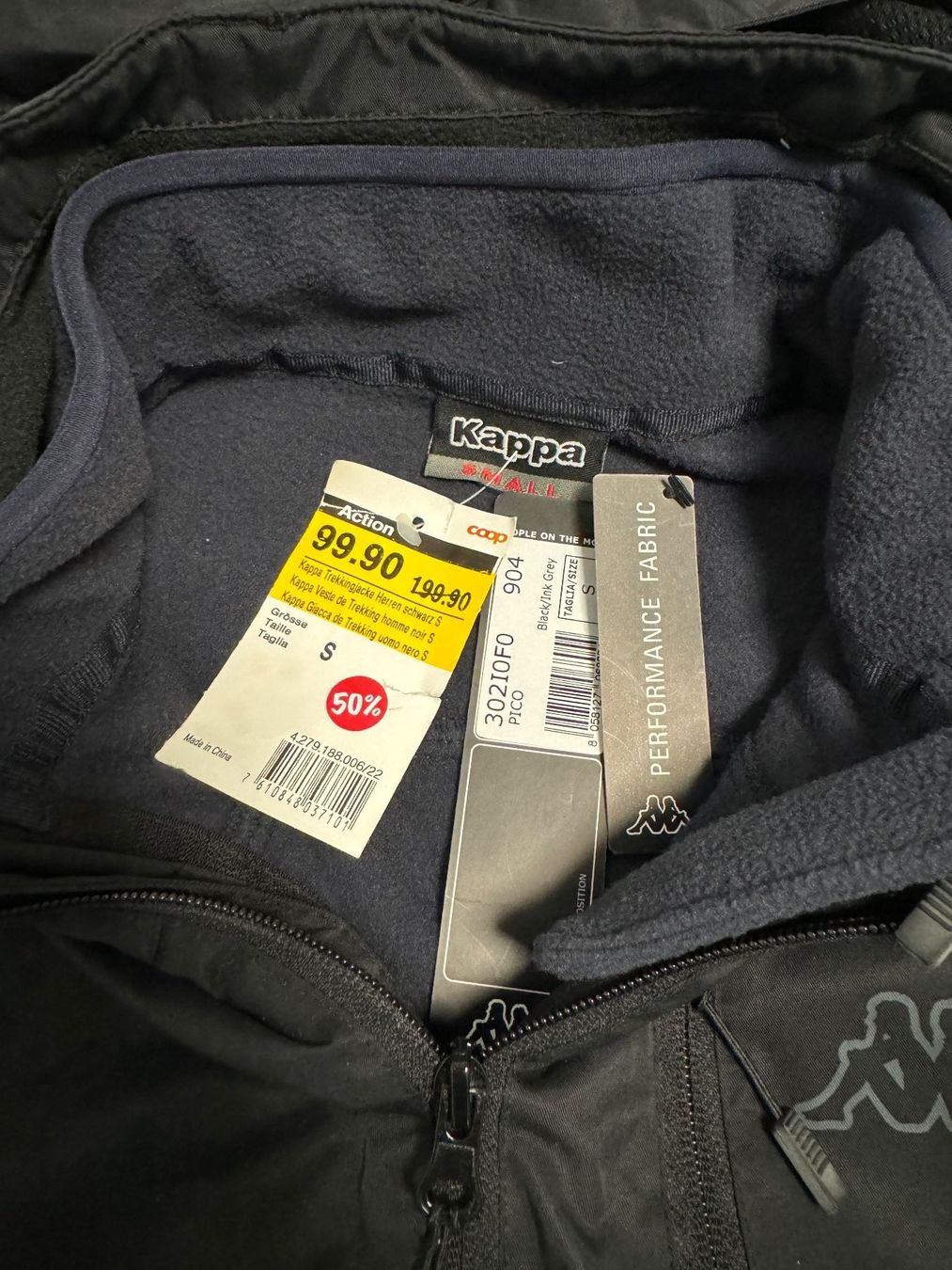 Kappa Giacche: NEU Kappa Jacke Trekkingjacke – Nuovo e nell'imballaggio originale da Bachenbülach venduto da Dr.Peters 1