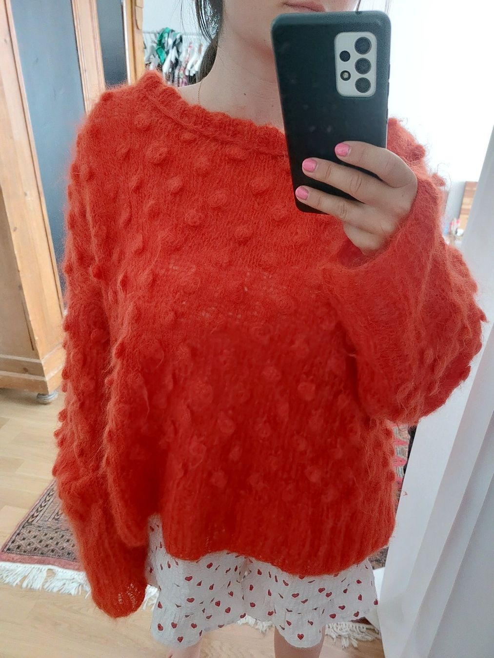 Pulls & Sweat-shirts: Wunderschöner Strickpullover, orange-rot – D'occasion à Horgen par prinza 5