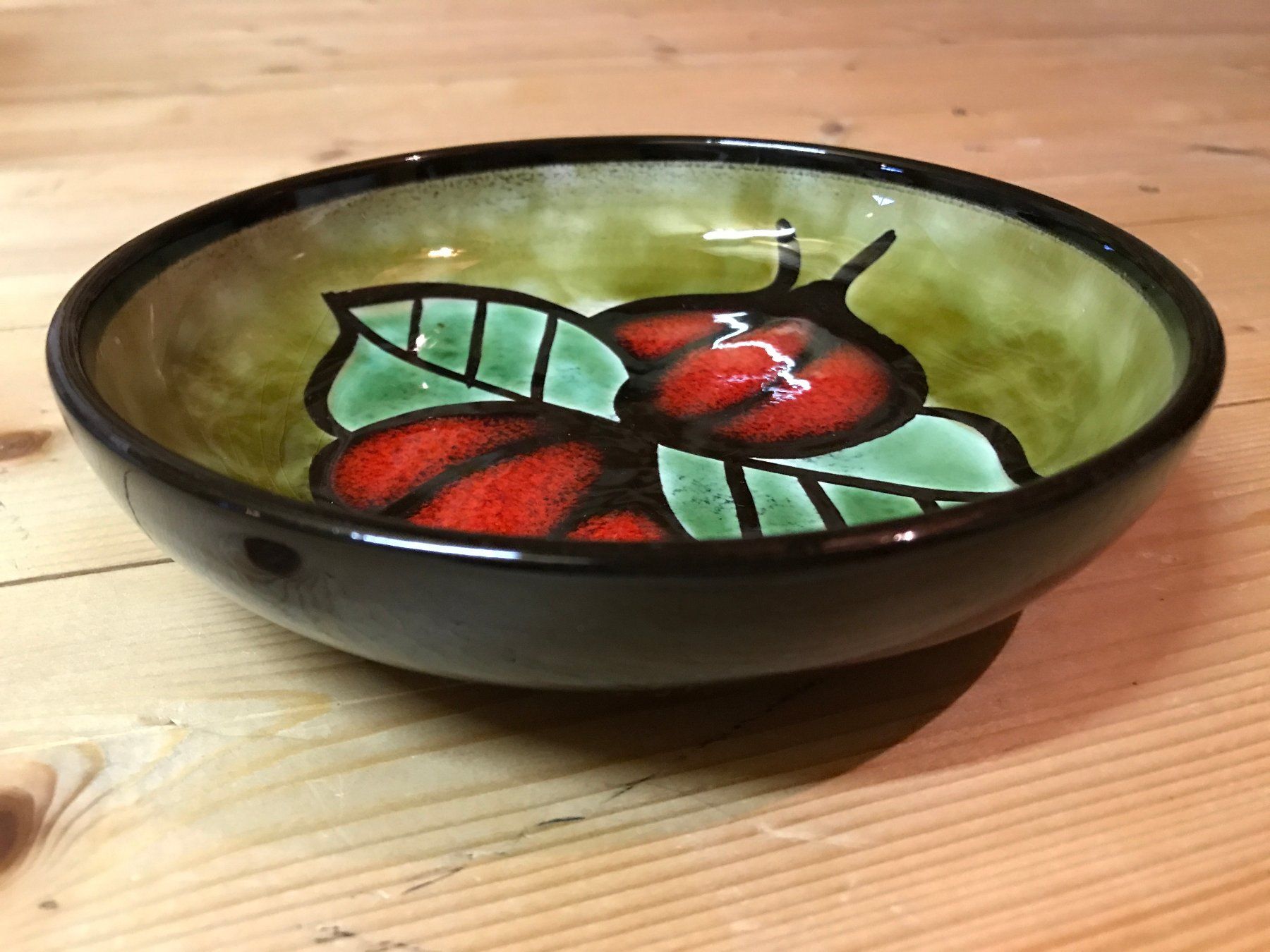 Teller: Knospe Ton Teller / Schale 16 x 4 cm – Gebraucht aus Rhäzüns von duudii 1