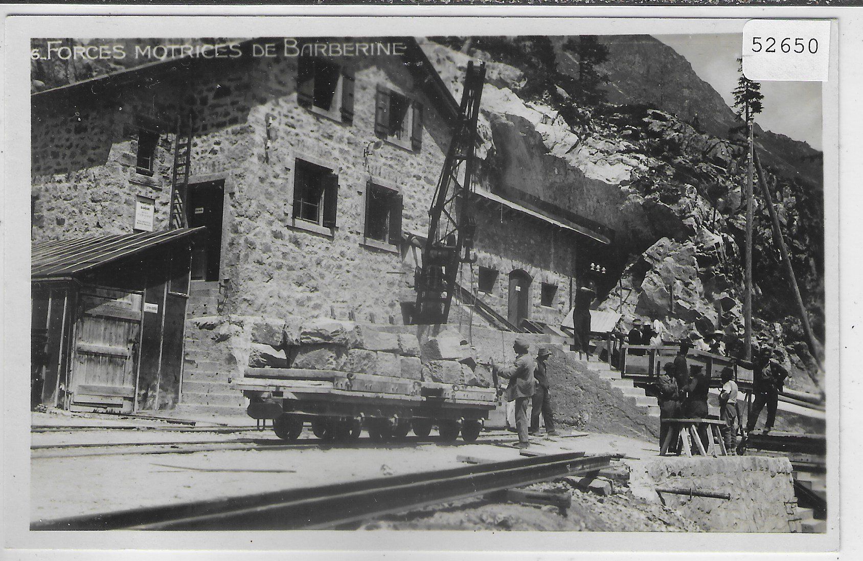 Cartoline postali: Forces Motorices de Barberine - animee – Usato da Ettingen venduto da Kartenplanet