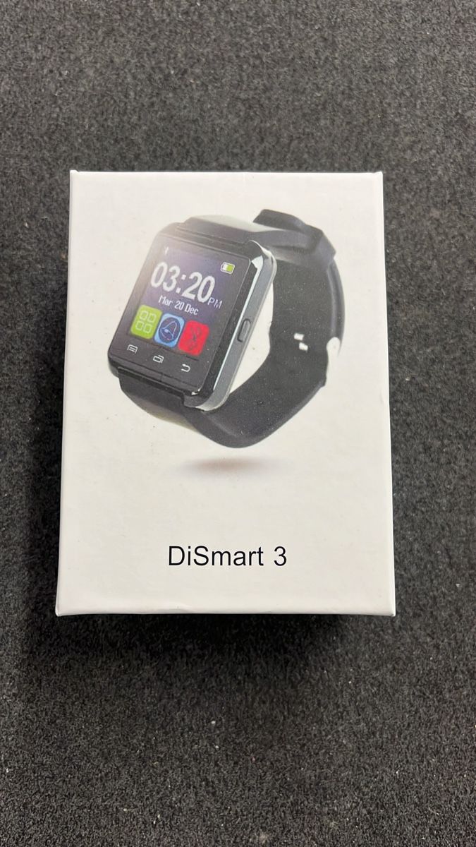 Smart Smartwatch: Smartwatch DiSmart 3 schwarz, neuwertig – Neu (gemäss Beschreibung) aus Altstätten SG von Gogggi 5