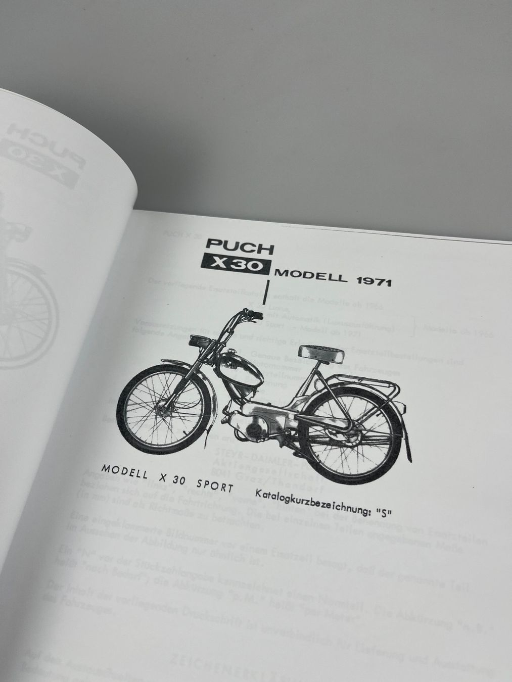Puch Ciclomotori: Ersatzteilkatalog Puch Velux X30 – Nuovo (secondo la descrizione) da Hallau venduto da mofaplus 4