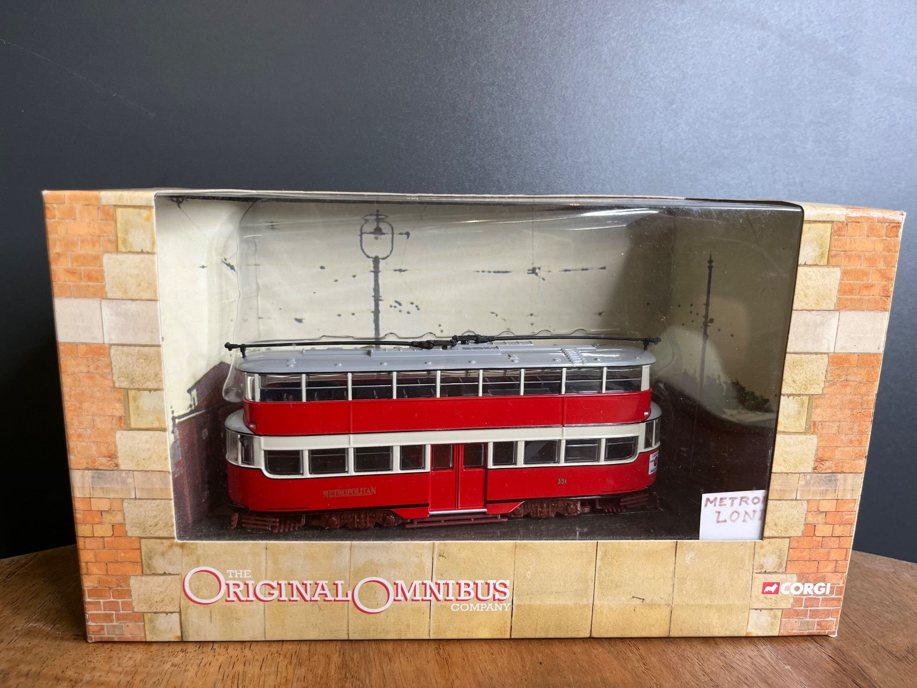 Kit di modellismo & Modellini statici: Corgi Original Omnibus Company Tram – Usato da Otelfingen venduto da Yossi-68 5