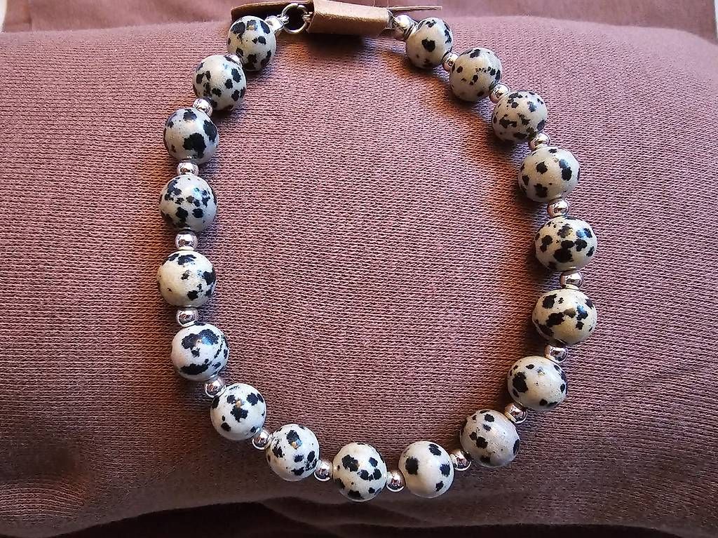 Bracciali & Braccialetti: Armband aus Echtstein und Zwischenperlen – Usato da Schmerikon venduto da Puertobonita_81