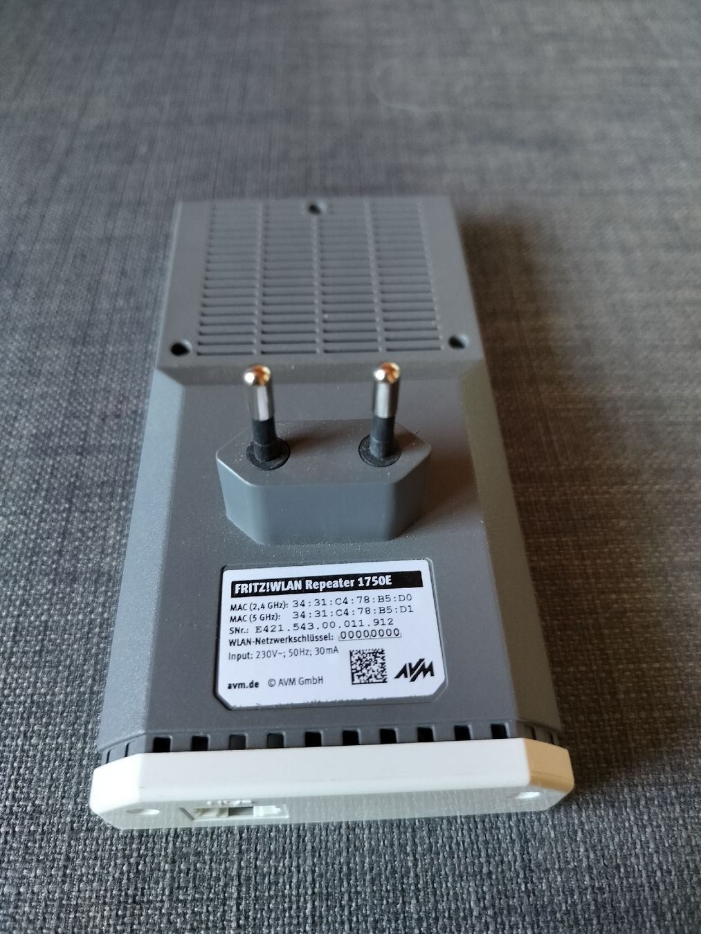 Avm Wlan: Fritz!Wlan Repeater 1750E – Gebraucht aus Weinfelden von fworacer 1