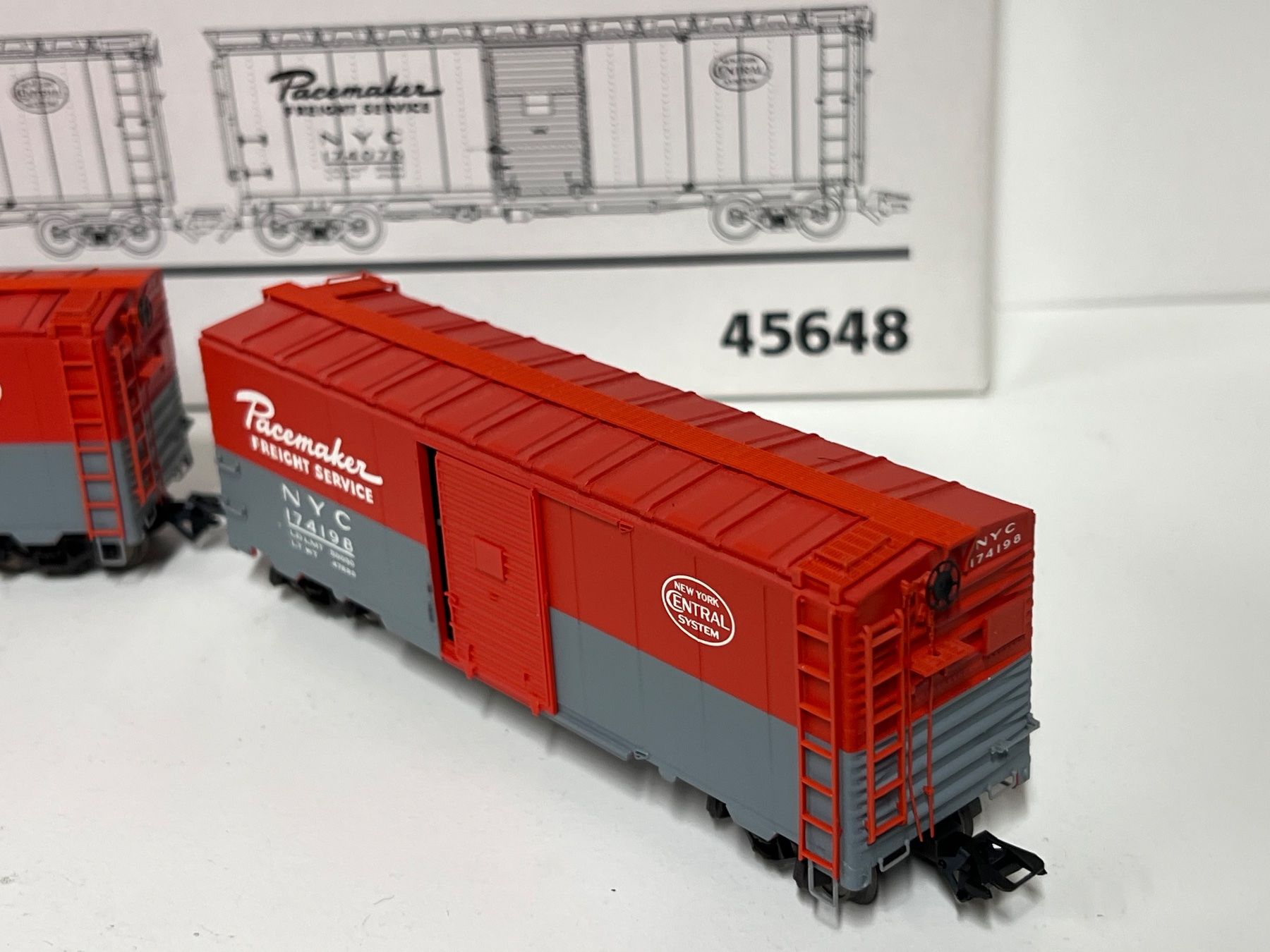 Märklin Trains électriques: Märklin 45648  Freight Car Set Pacemaker NYC  H0 AC – Neuf (Voir description) à Neuenhof par ludovicco 4