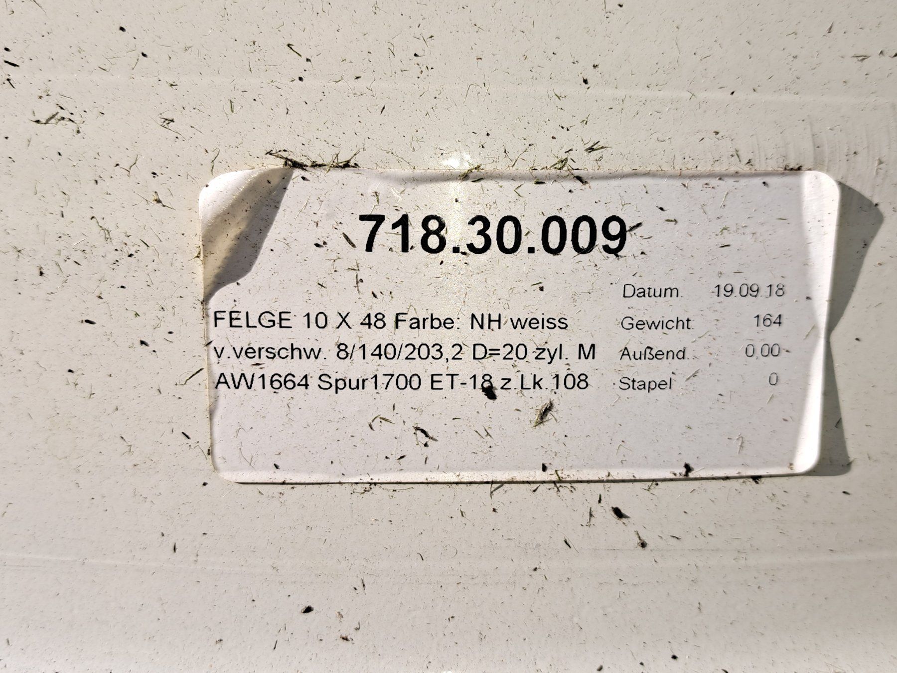 Felgen: 1 Paar Felgen 10x48 – Gebraucht aus Buttwil von obelix-idefix 2