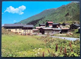 Tschamut am Oberalp-Pass. Hôtel Rheinquelle