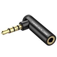 Winkel Stecker 3.5 mm Stereo 90 Grad Audio AUX Klinke Jack