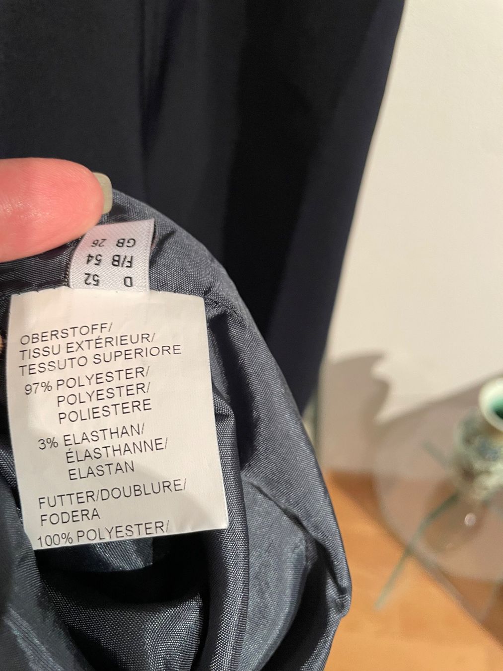 Kleider: Damen Kleid Gr 52 marineblau – Neu (gemäss Beschreibung) aus Emmenbrücke von Ladyboutique 5