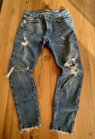 ZARA Jeans, Used-Look, Top Zustand, Grösse EUR 42 / USA 32