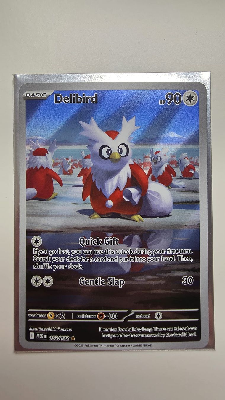 Pokémon Sammelbilder & Trading cards: Delibird Botogel EN Pokémon IR 152/132 Mega Evolution – Neu (gemäss Beschreibung) aus Wettswil von PrantasQQ