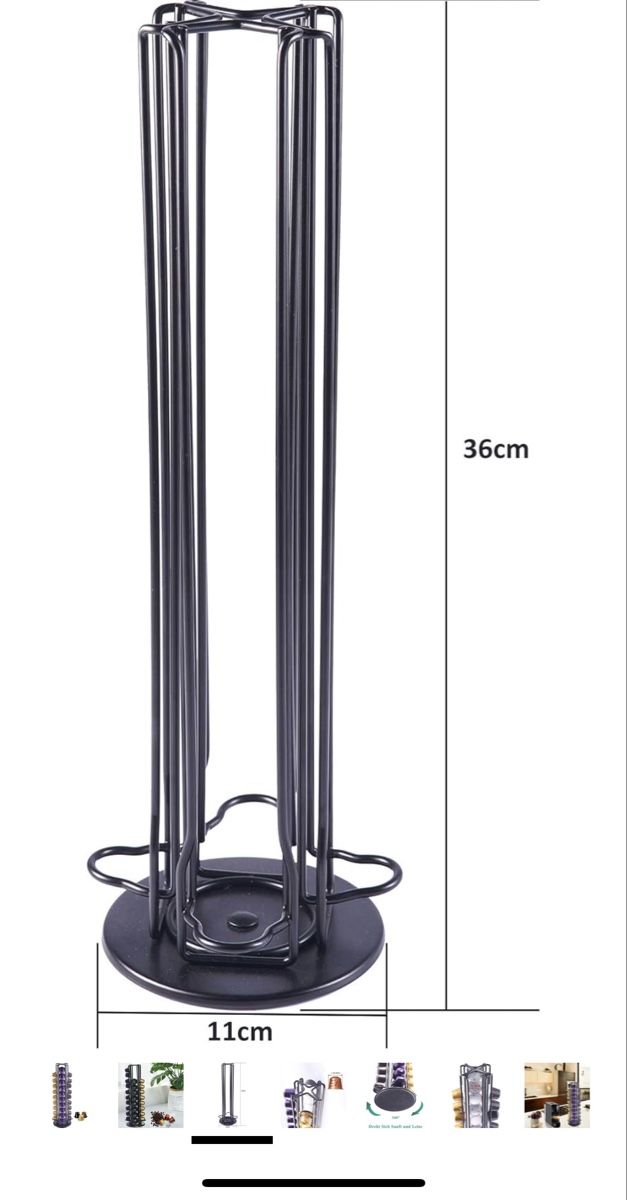 Macchine per caffè & Macchine per espresso: Coffee capsule holder rotating tower black 36cm new – Nuovo (secondo la descrizione) da Dübendorf venduto da Lzz1224 2