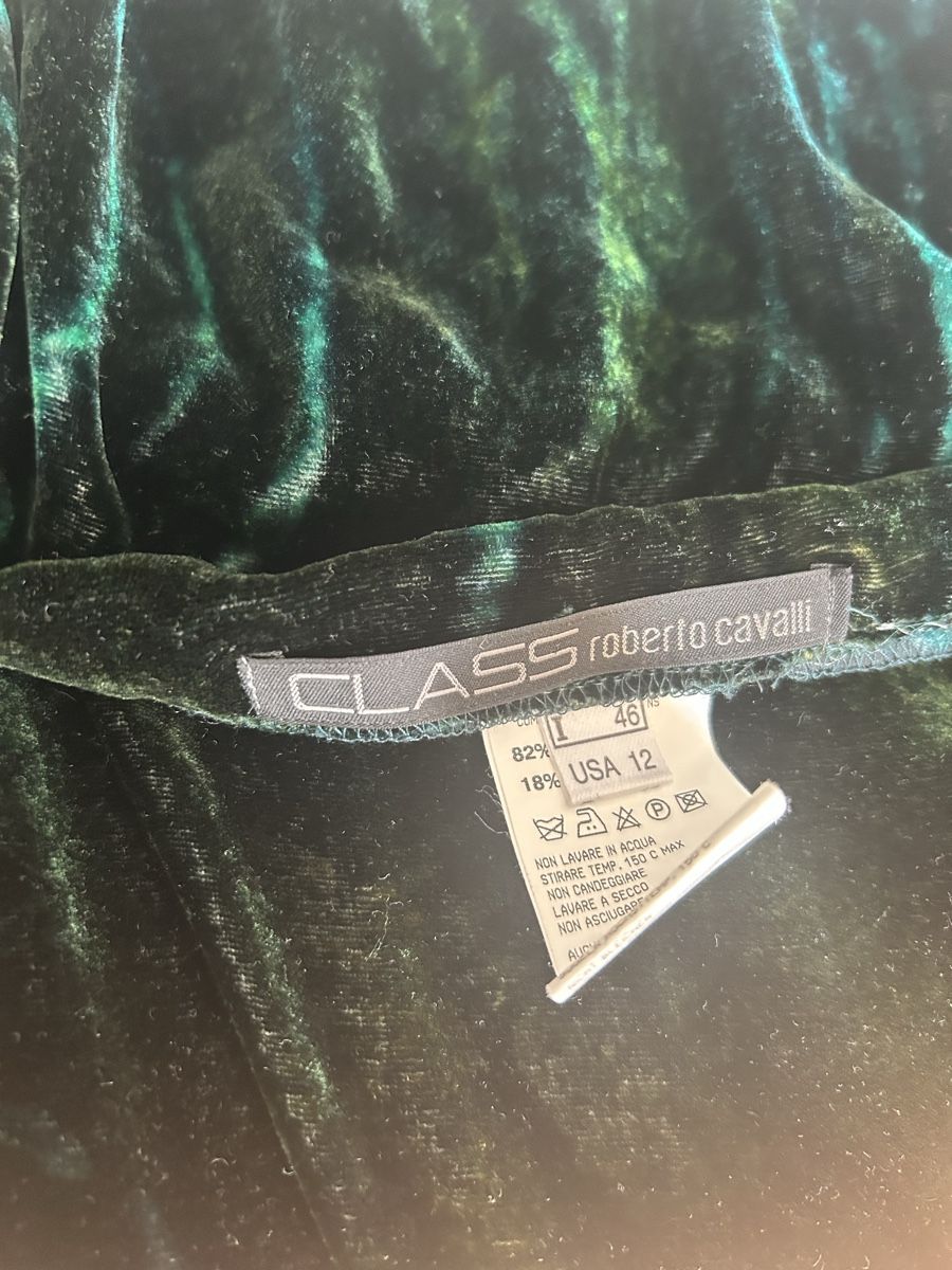 Roberto Cavalli Gonne: Roberto Cavalli CLASS Jupe Samt Gr.40 (It.46) – Usato da Oftringen venduto da Odessa65 2