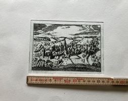 Bild Druck  Dorf Antik
