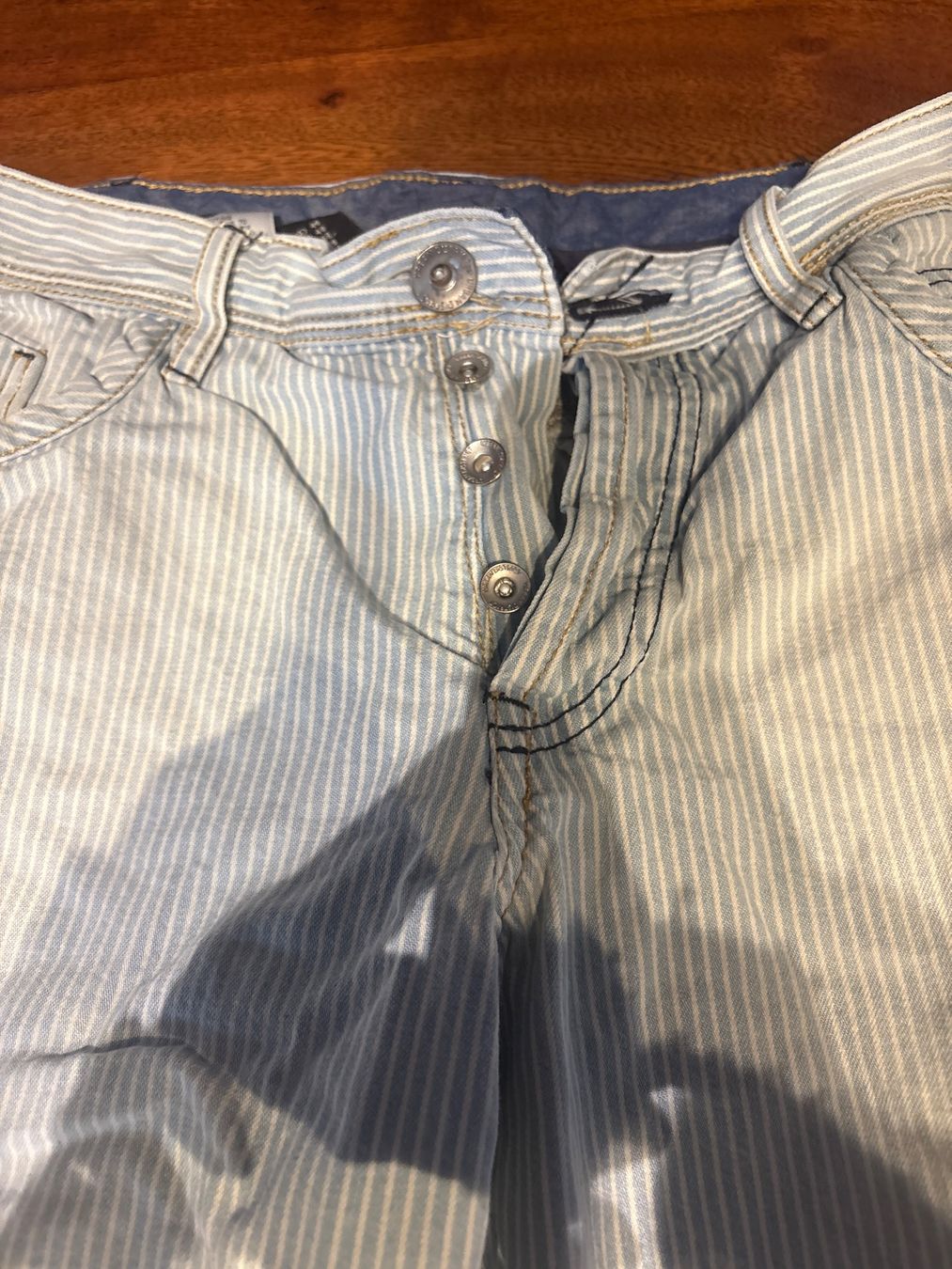 Pantaloni: Sommer Short Gr. 48, gestreift, Top Zustand – Usato da Andwil SG venduto da schmei 1
