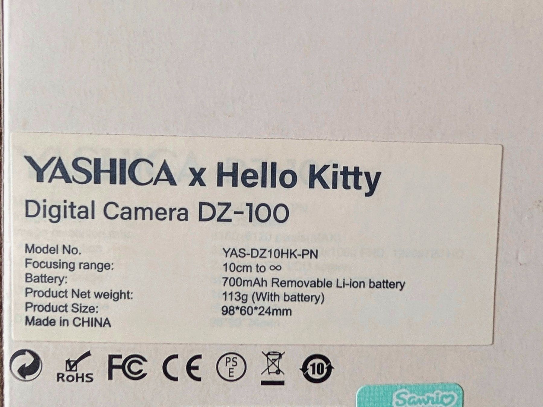 Yashica Appareil photo: Hello Kitty Yashica Camera – Neuf (Voir description) à Porrentruy par jujumlfr 4
