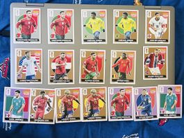 Panini Extra Sticker Wm2026:15 Stk(inkl.Ronaldo, Vinicius,..