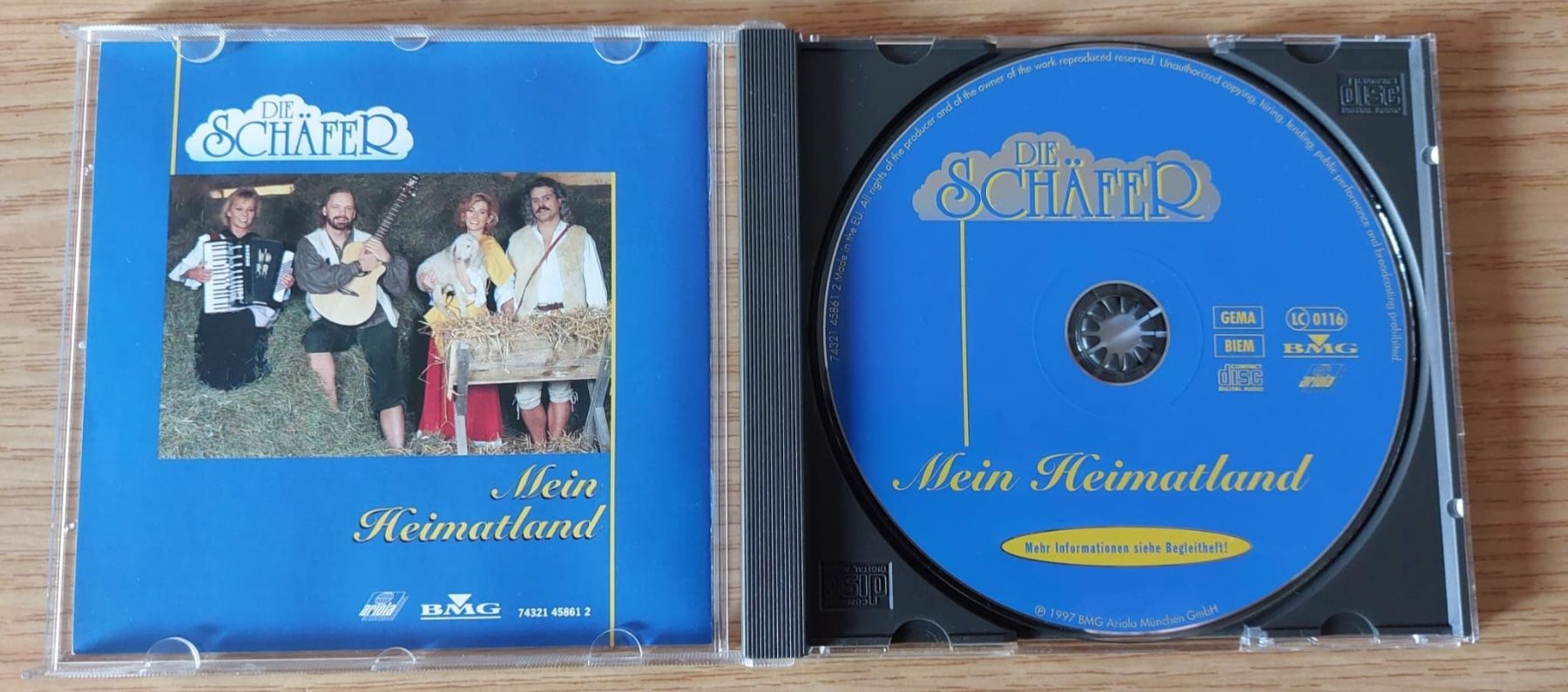 CD: CD - Die Schäfer - Mein Heimatland – Usato da Urtenen-Schönbühl venduto da Kahru 1