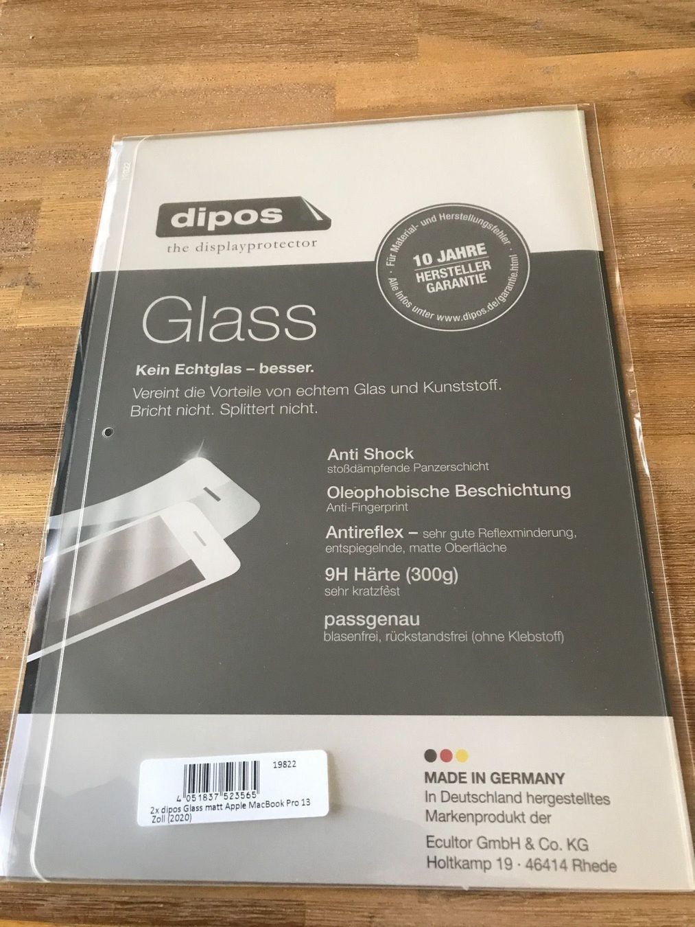 Apple Notebook: Apple Book 13 Zoll Panzerglass – Nuovo e nell'imballaggio originale da Rüthi (Rheintal) venduto da Many2369 2
