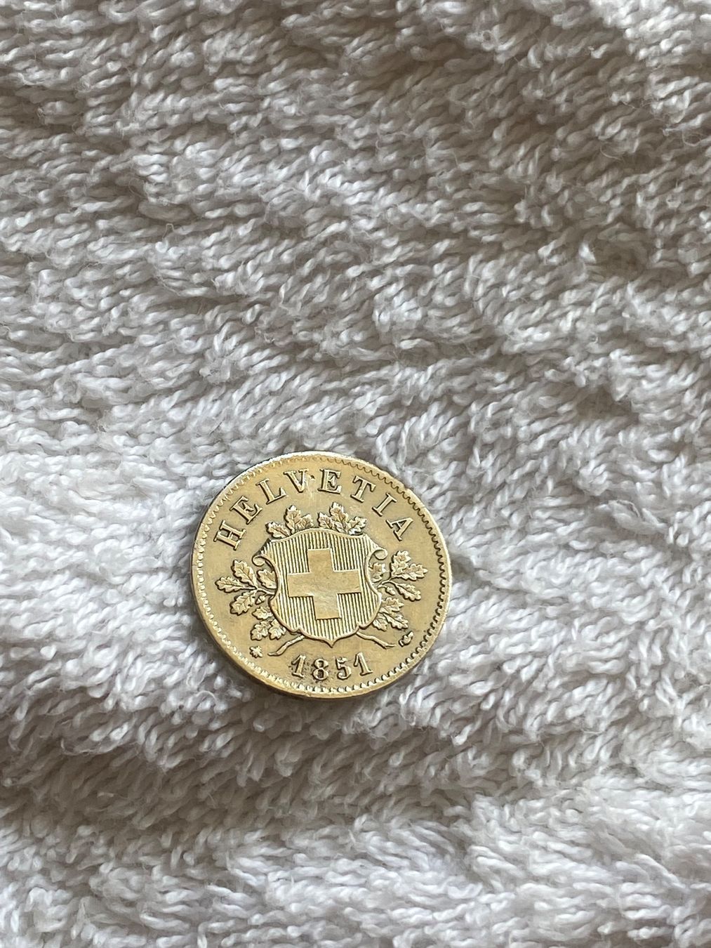 Tutti le monete: 10 centimes/Rappen 1851 – Usato da Nyon venduto da Ilmi09