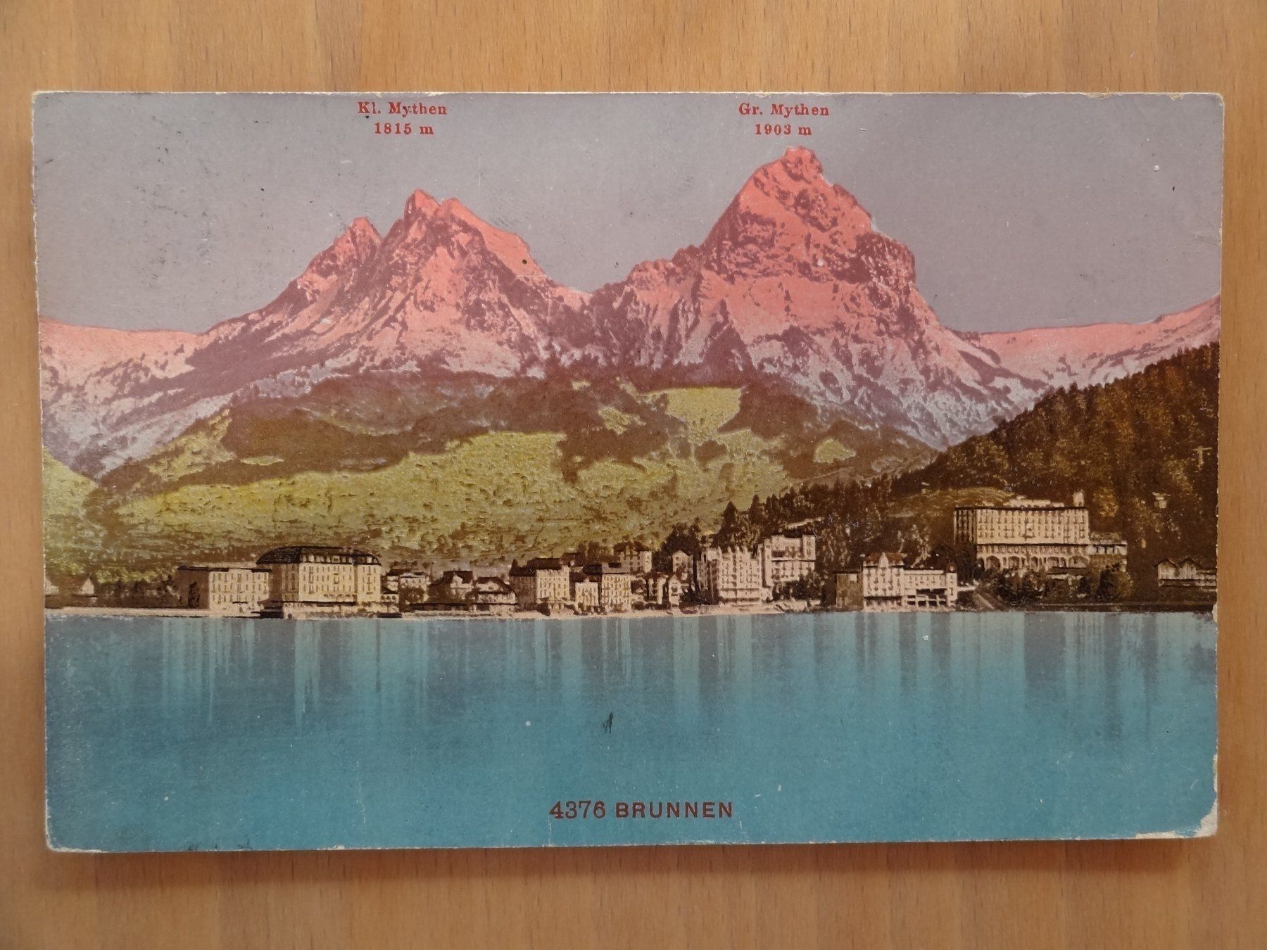 Cartes postales: Brunnen - Schwitz - 1908 – D'occasion à St Léonard par Riglin