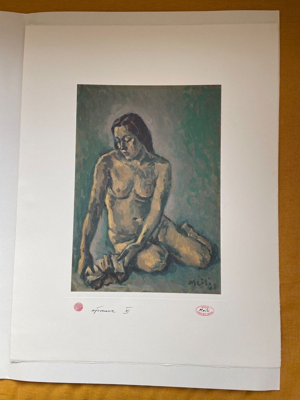 Grafica & Litografie: Original Litho Nachlass Conrad Meili – Usato da Balgach venduto da anne_58 1