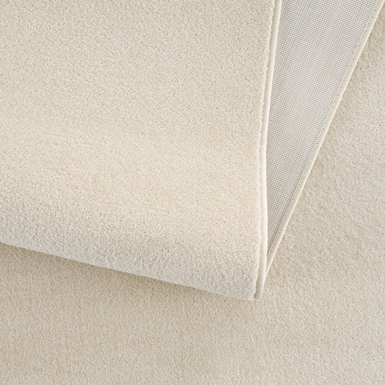 Tappeti: Teppich Uni 9508-Cream, 120 x 170 cm – Nuovo e nell'imballaggio originale da Reinach AG venduto da carpethouse 2