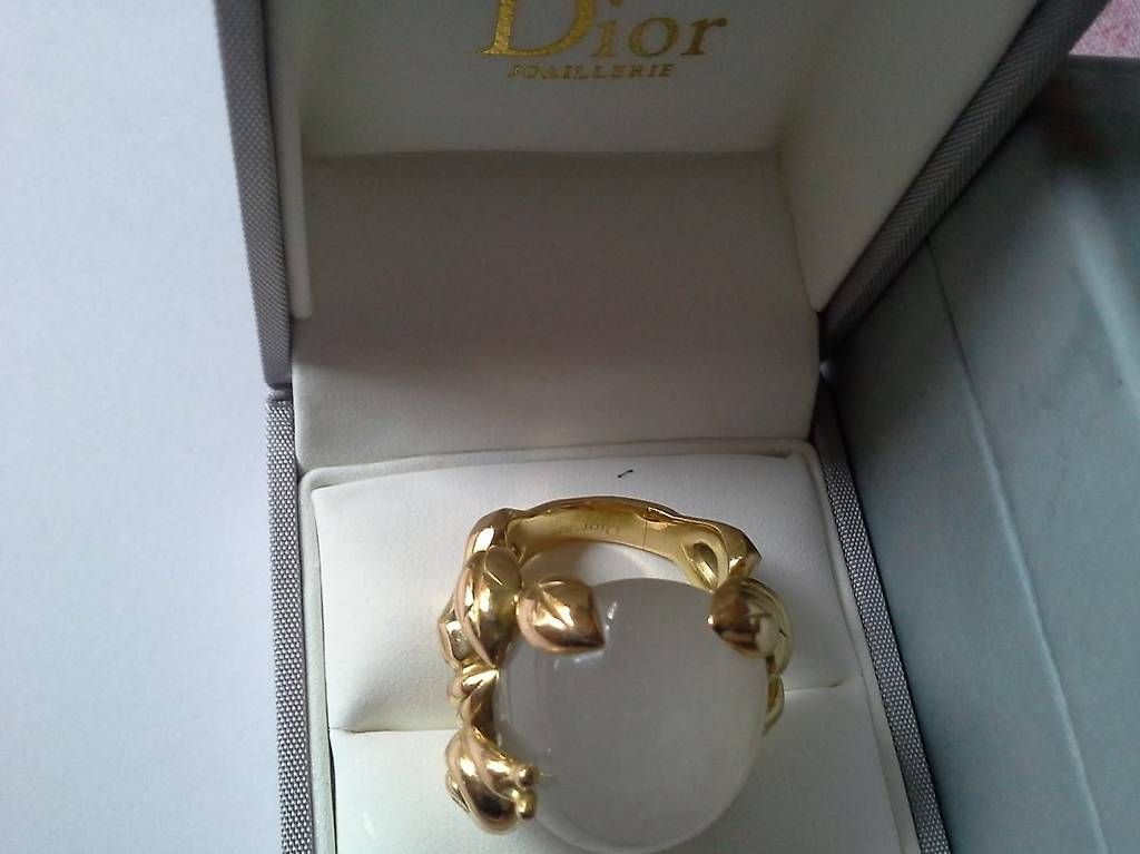 Dior Anelli: Bague Dior gourmande escargot taille 54 – Usato da Pully venduto da Occasions-luxe.Golay 2