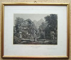 STICH BAUERNHAUS BEI SCHWYZ
