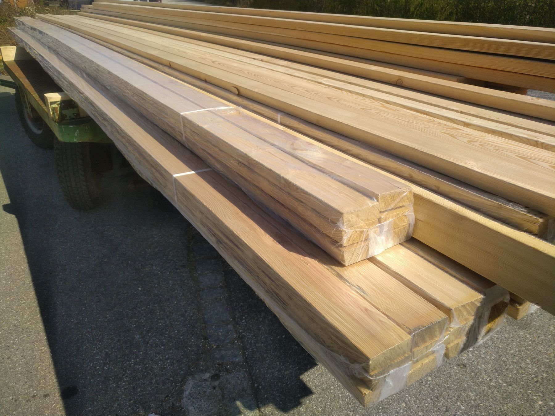 Holzartikel: Sichtschutz Lärche Rombus Schalung – Neu (gemäss Beschreibung) aus Basel von e-swiss 3