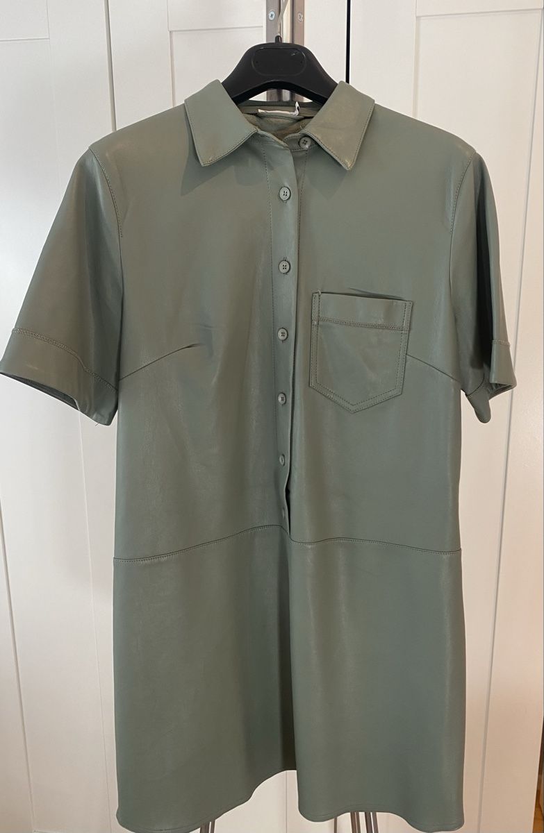 Vestiti: Renuar Kleid, Gr. M, Gr. 40, Kunstleder, olive – Usato da Stäfa venduto da gal_hl2w 3