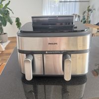 Philips Steam Airfryer Dual Basket NA555/09