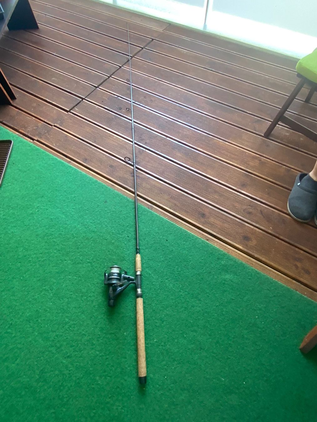 Daiwa Canne da pesca: Rute Castom Made Graphite mit Rolle Daiwa – Usato da Schübelbach venduto da Hecht11. 2