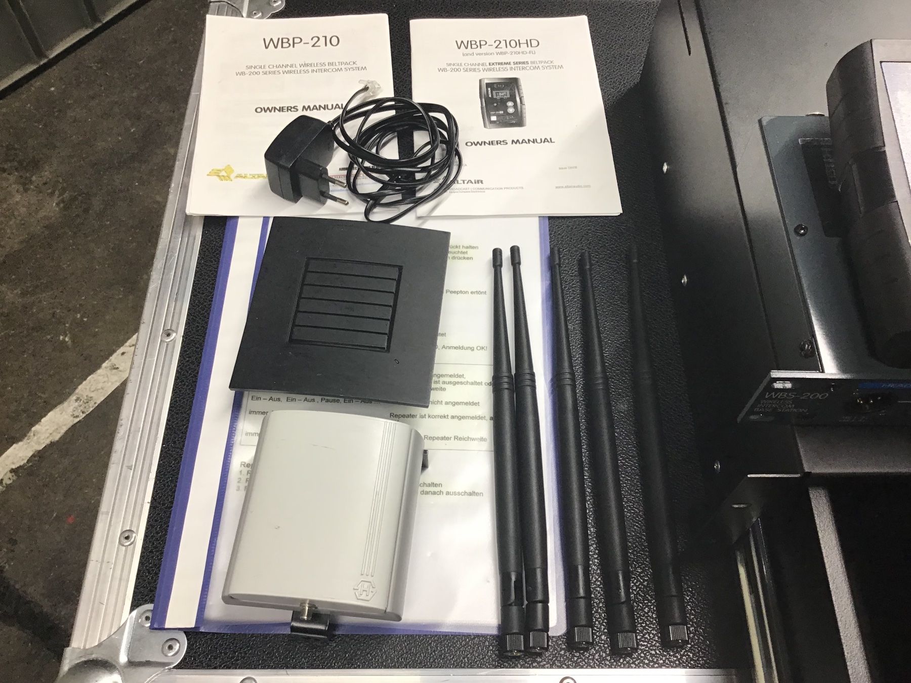 Funktechnik: Funk Intercom System Altair – Gebraucht aus Leuggern von stagem 3